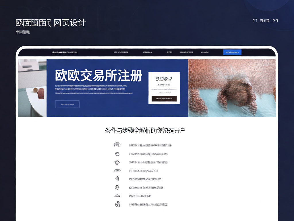 欧艺交易所注册流程图